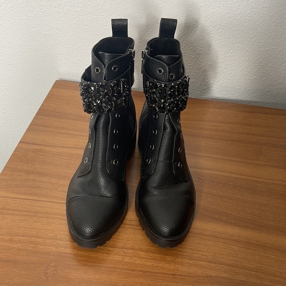 Nwt KARL LAGERFELD Paris Boots Size 7.5 - Picture 2 of 13